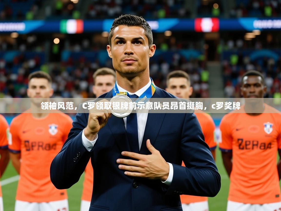 2025九游app下载苹果版领袖风范，C罗领取银牌前示意队员昂首挺胸，c罗奖牌  第3张