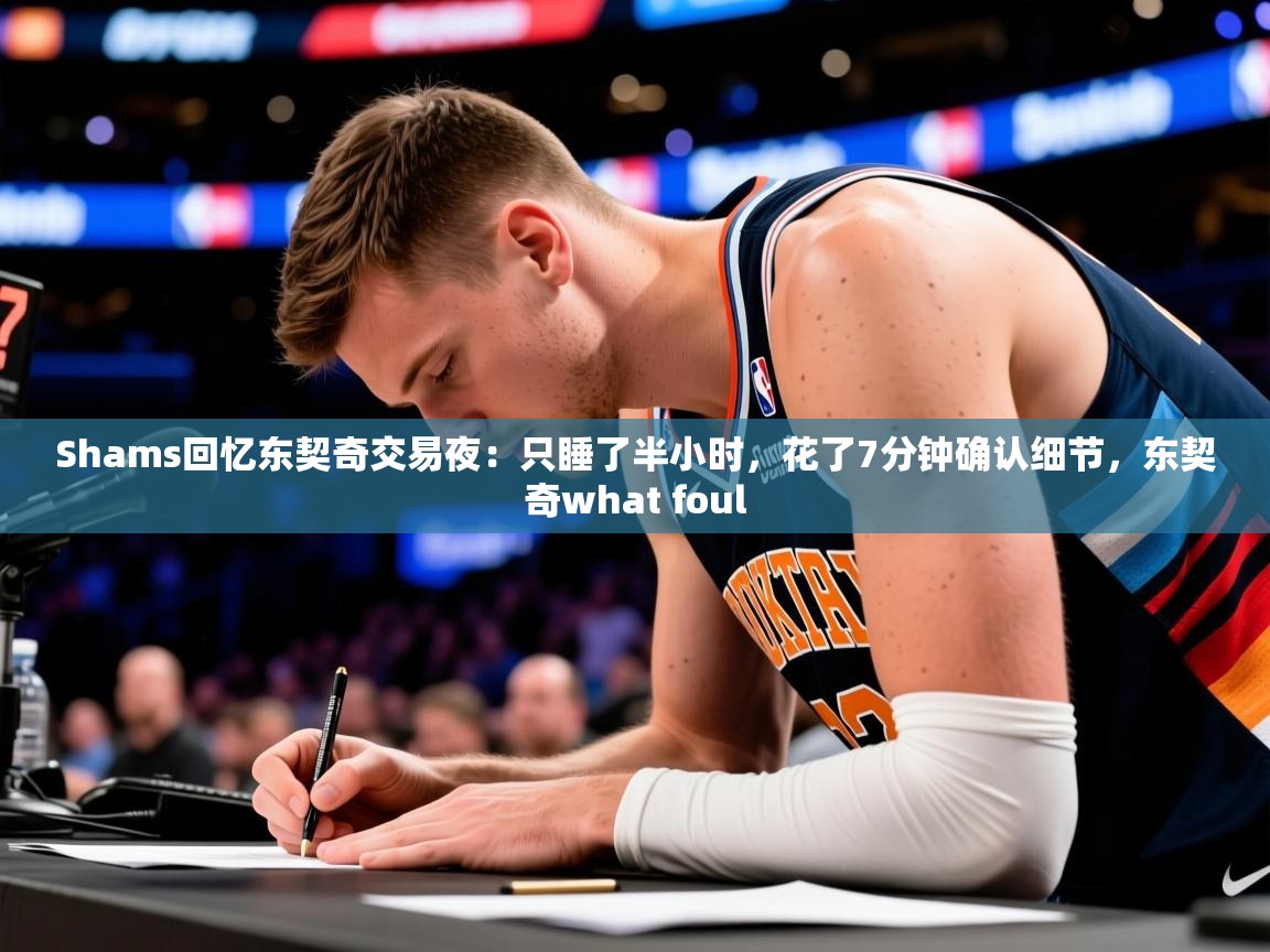 2025九游娱乐网页登录Shams回忆东契奇交易夜：只睡了半小时，花了7分钟确认细节，东契奇what foul