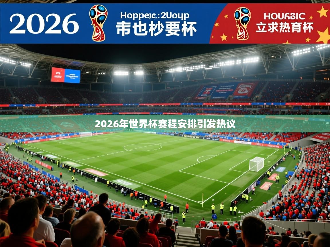 2026九游娱乐官方网页版2026年世界杯赛程安排引发热议