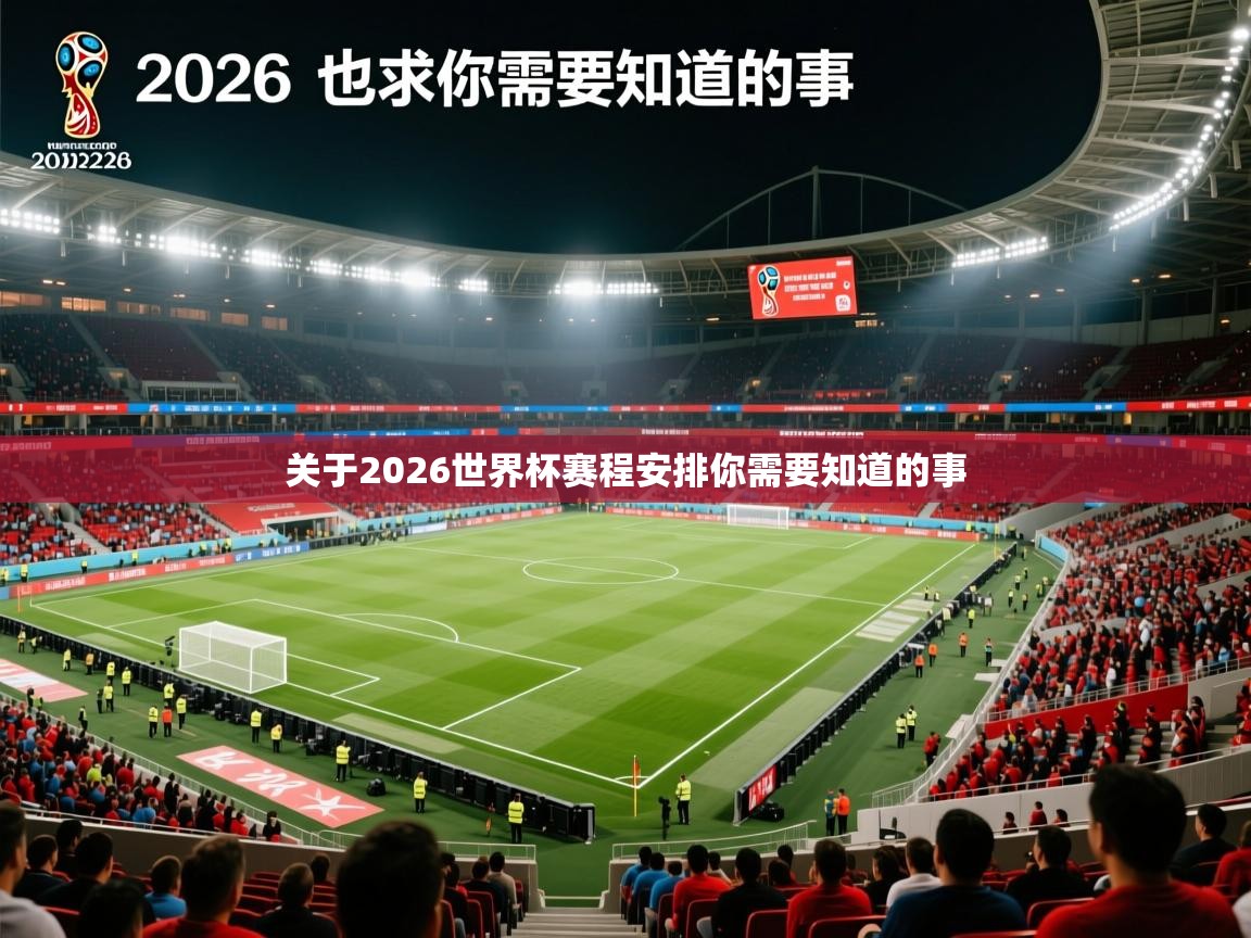 2026九游娱乐网页登录关于2026世界杯赛程安排你需要知道的事